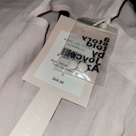 NWT/NWOT Avec Les Filles Long Sleeve Blouse - Picture 12 of 13